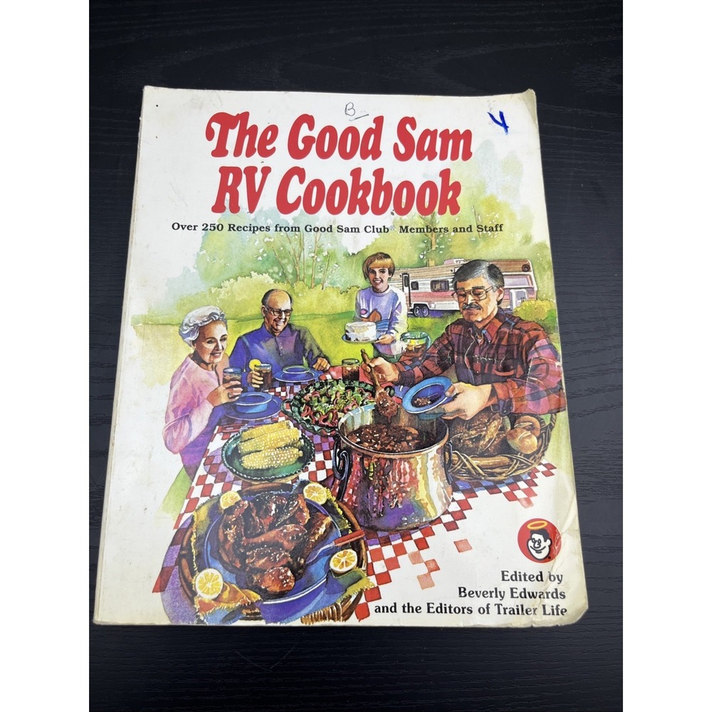 Good Sam RV Cookbook 1987 Vintage Outdoor Camping Cooking Recipes Rare